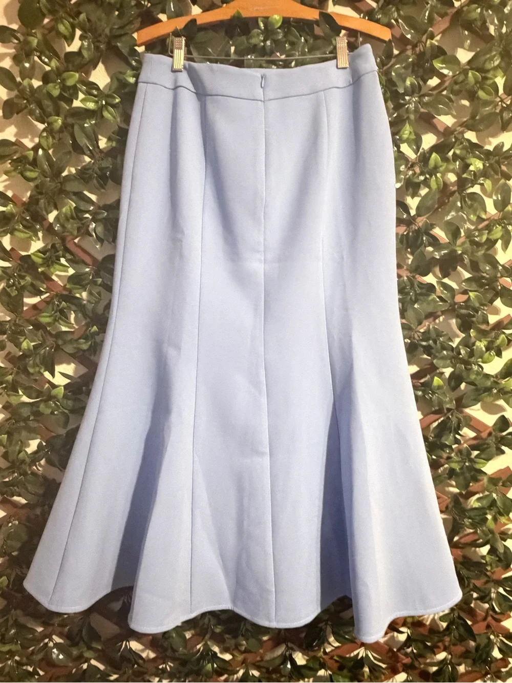 Tuckernuck Cornflower Blue Gracie Wrap Blazer & Matching Midi Skirt Set